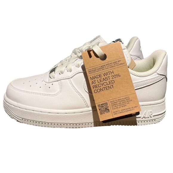 NIKE‎ AIR FORCE 1 Sneakers Women’s 6.5 White 07 NEXT NATURE [DC9486-101] - Picture 5 of 13